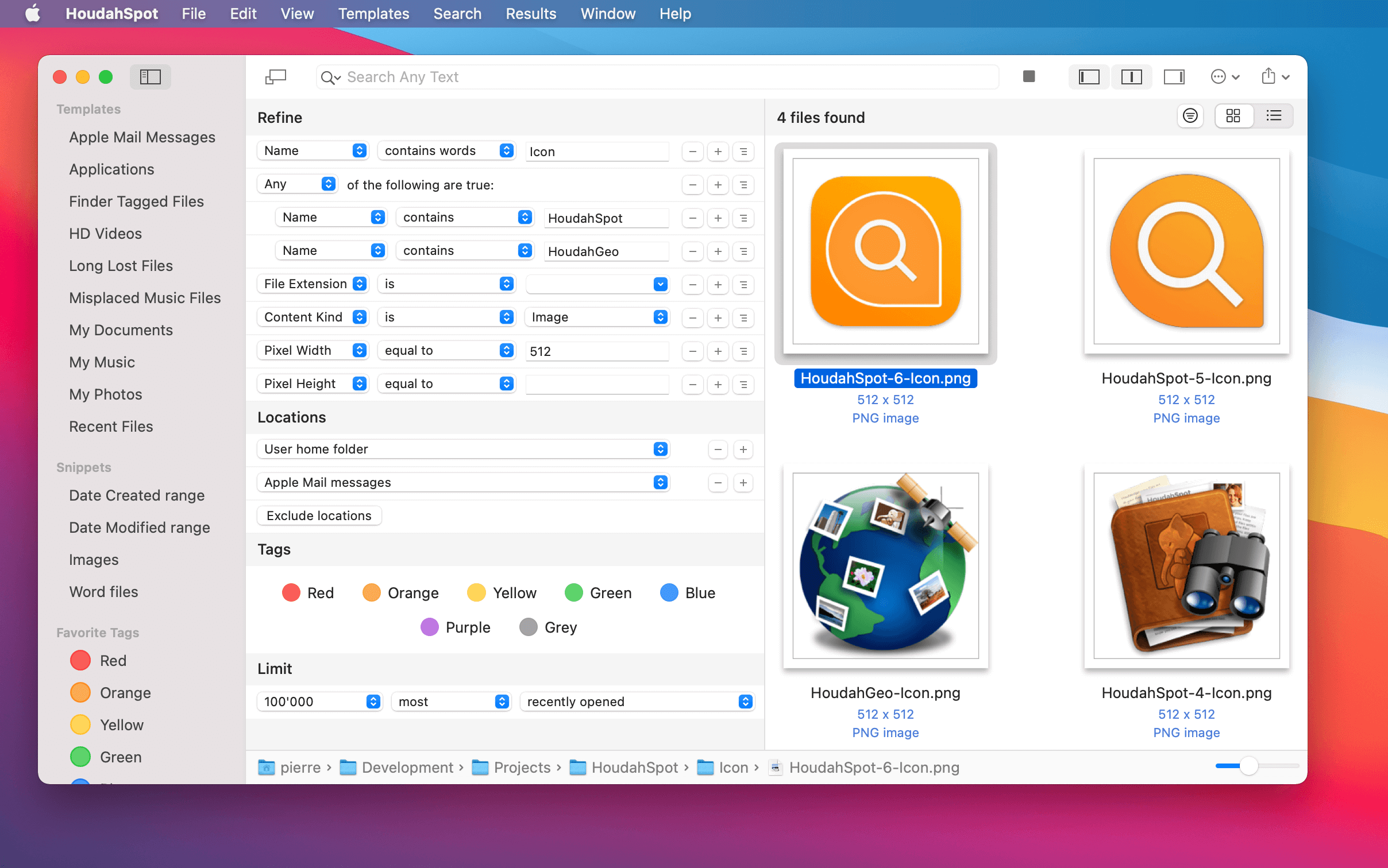 HoudahSpot Main Interface